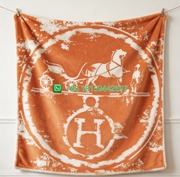 Hermes Throw Blankets